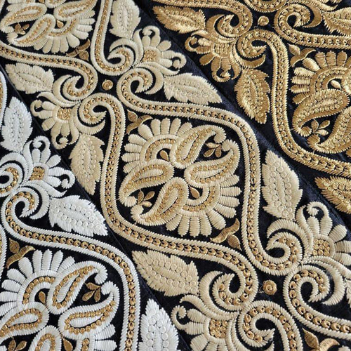 送料無料】 インド刺繍リボン 1m✖︎30種類 合計30m✨ 生地