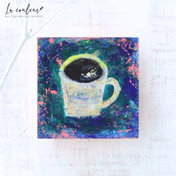 原画】海 約272×217×20mm（F3サイズ）キャンバス 送料無料 絵画 La
