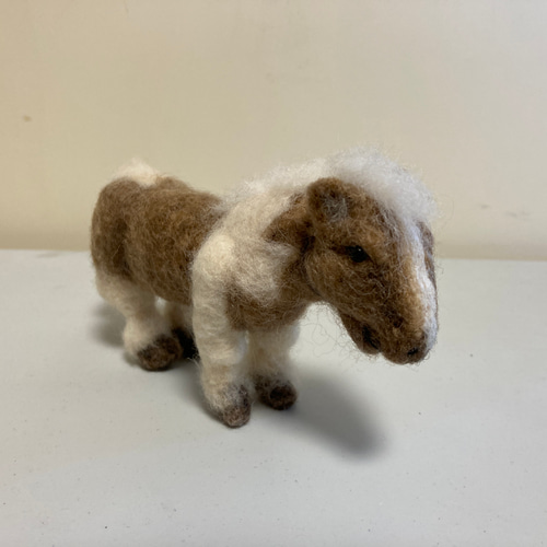 羊毛フェルト ポニー 羊毛フェルト kanken 通販 17061975｜Creema