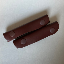 ココアカラー　持ち手カバー　ハンドルカバー　トートバッグ 2枚目の画像