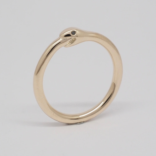 70s〜リングNo.640452 K10YG ウロボロスリング ouroboros ring 指輪・リング GAJU 通販