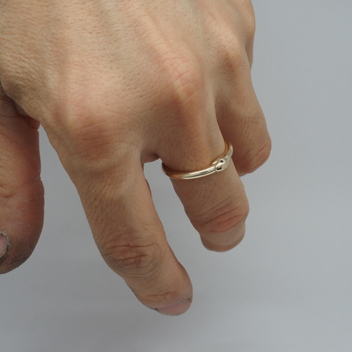 70s〜リングNo.640452 K10YG ウロボロスリング ouroboros ring 指輪・リング GAJU 通販