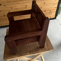 幼児用椅子　インテリアチェア　ドールチェアー　飾り台　フラワースタンド 2枚目の画像