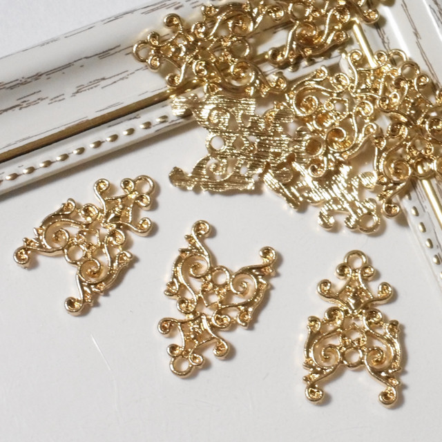 アンティーク！ヴィンテージ！しかからくさ！鹿唐草模様デザインの銅版画額装！美品！