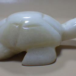 天然石置物・海亀（ウミガメ） 3枚目の画像