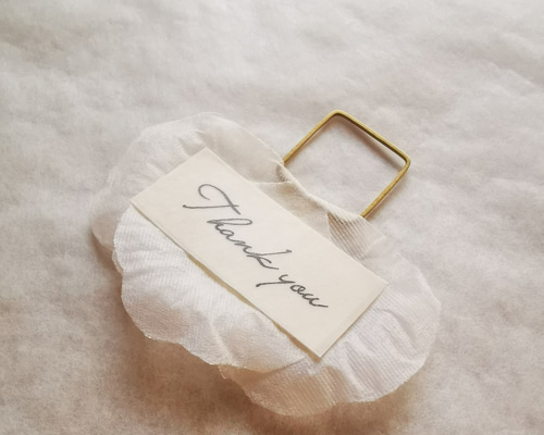 No.2277 サンキュータグ 10枚 タグ・台紙 Doux by tomovacance 通販