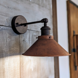 ブロンズグリーン】モルタルシェードのpendant lamp ☆受注生産