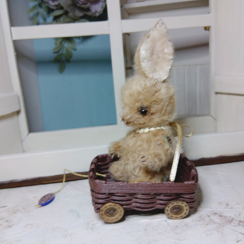 アーティストベア うさぎ 優しい垂れ耳うさぎちゃん アーティストベア 海外作家様