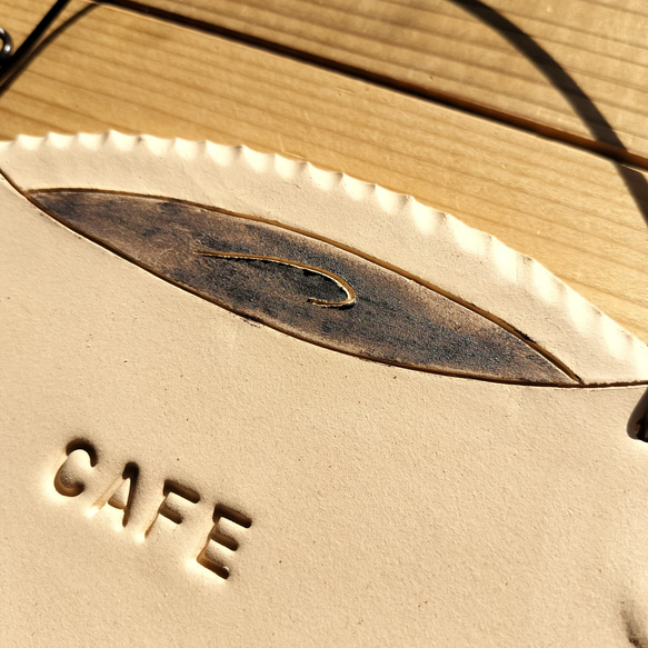 おうちカフェ　まあるい コーヒーカップ　陶 インテリア　オフホワイト　コーヒー　マグ　キッチン　雑貨　陶器 cafe 2枚目の画像