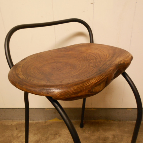 ひのきアイアンテーブルイスセット12-17