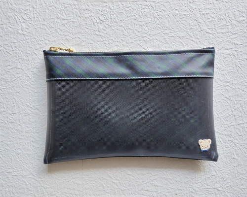 ハードメッシュ マルチポーチ ファミリアチェック♡ ポーチ F×f 通販