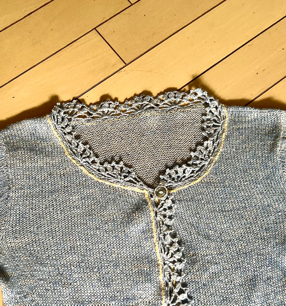 七分袖カーディガン 2枚目の画像