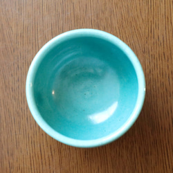 艶やかターキッシュブルー トルコ青釉のお湯のみ small 8枚目の画像