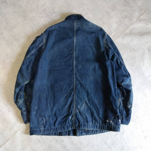 パッチワークリペア ビンテージ ヘラクレス デニム カバーオール