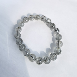 再販✨極上ハンドカット✨ハートシェイプ天然本水晶ブレス