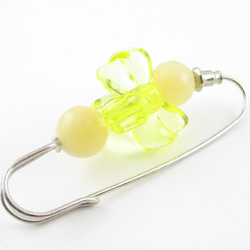 疲れ始めたアラゴナイトは、あの時にみせた笑顔を想いだしてまた頑張ります♪<カブトピンブローチ>SB963 4枚目の画像