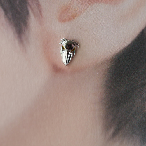 S925 ハシビロコウピアス ピアス（スタッド・一粒） ケロリン堂 通販