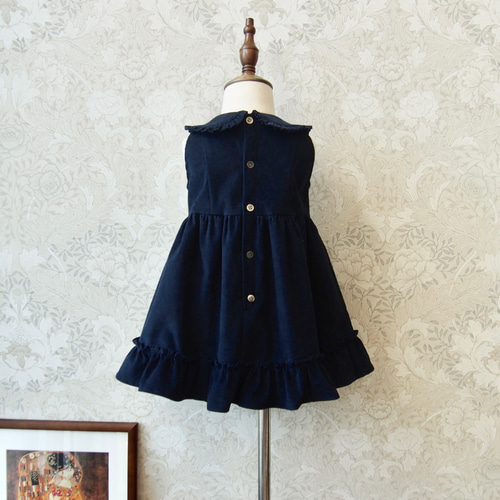 不思議の国のアリス 】絵本コーデュロイジャンパースカート