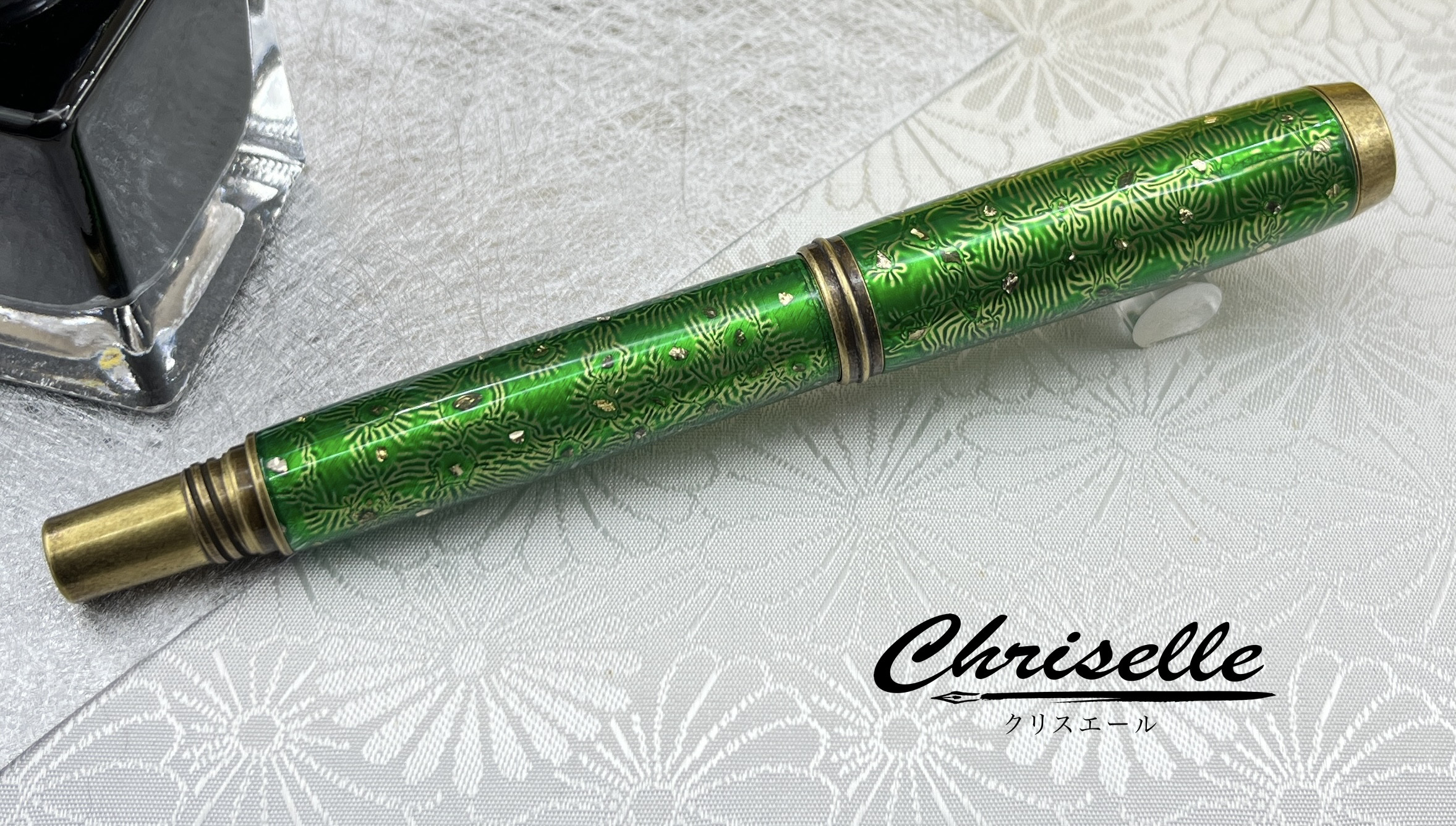 黄鉄鉱の万年筆！