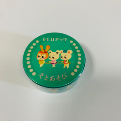 昔懐かしマスキングテープ レトロアニマル×お菓子柄 6種セット