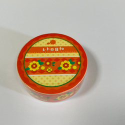 昔懐かしマスキングテープ レトロアニマル×お菓子柄 6種セット