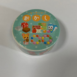 昔懐かしマスキングテープ レトロアニマル×お菓子柄 6種セット