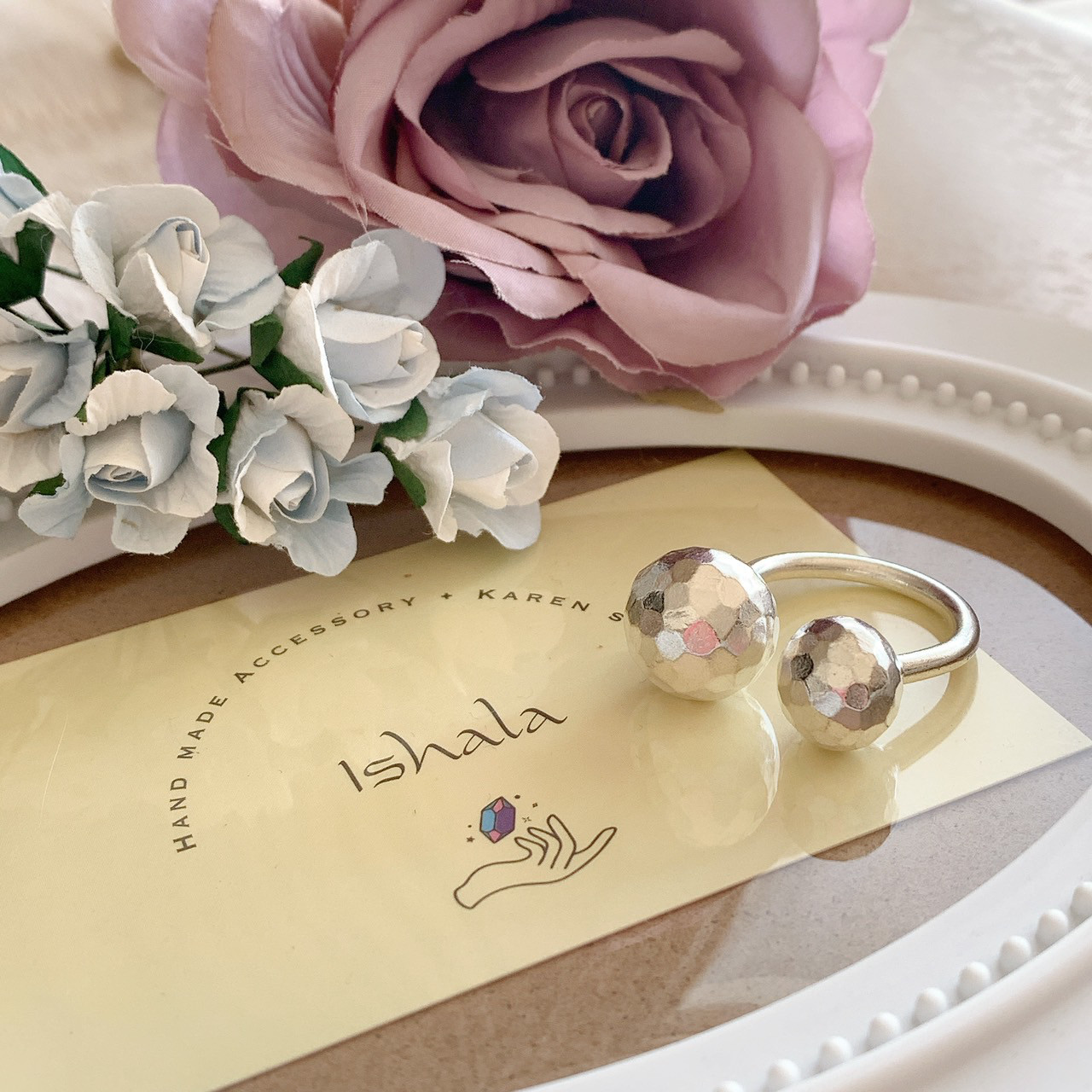 カレンシルバーリング(槌目③)