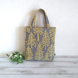 ミナペルホネン metsä ミニトートバッグ イエロー ふんわり軽量