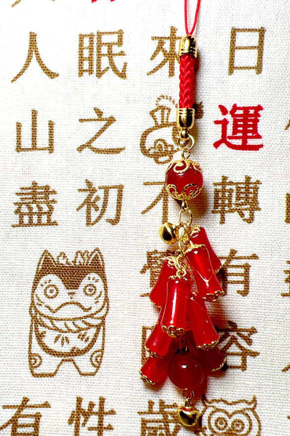 中國風 小鞭炮 掛飾 飾品 第2張的照片
