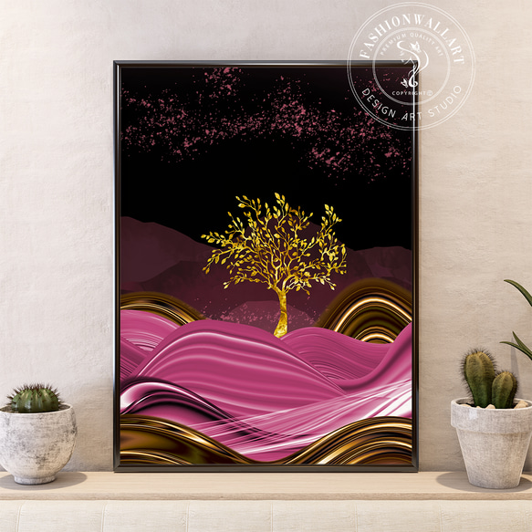 現代月光閃耀紫山和 Kaneki 室內海報 3 件套 / 5286 第5張的照片