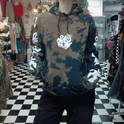 SSD dance design タイダイブリーチ染め　パーカー SSD dance design タイダイブリーチ染め パーカー パーカー Hand