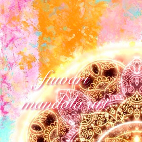 開運アート「閃光」 〜成功者のためのエネルギーアート〜 心から人生を楽しむ】愛と光＊唯一無二の高波動曼荼羅エネルギーアート