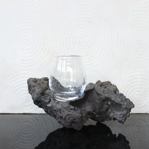 富士山溶岩の花器 一輪挿し・花瓶・花器 デザイン計画「そと」 通販