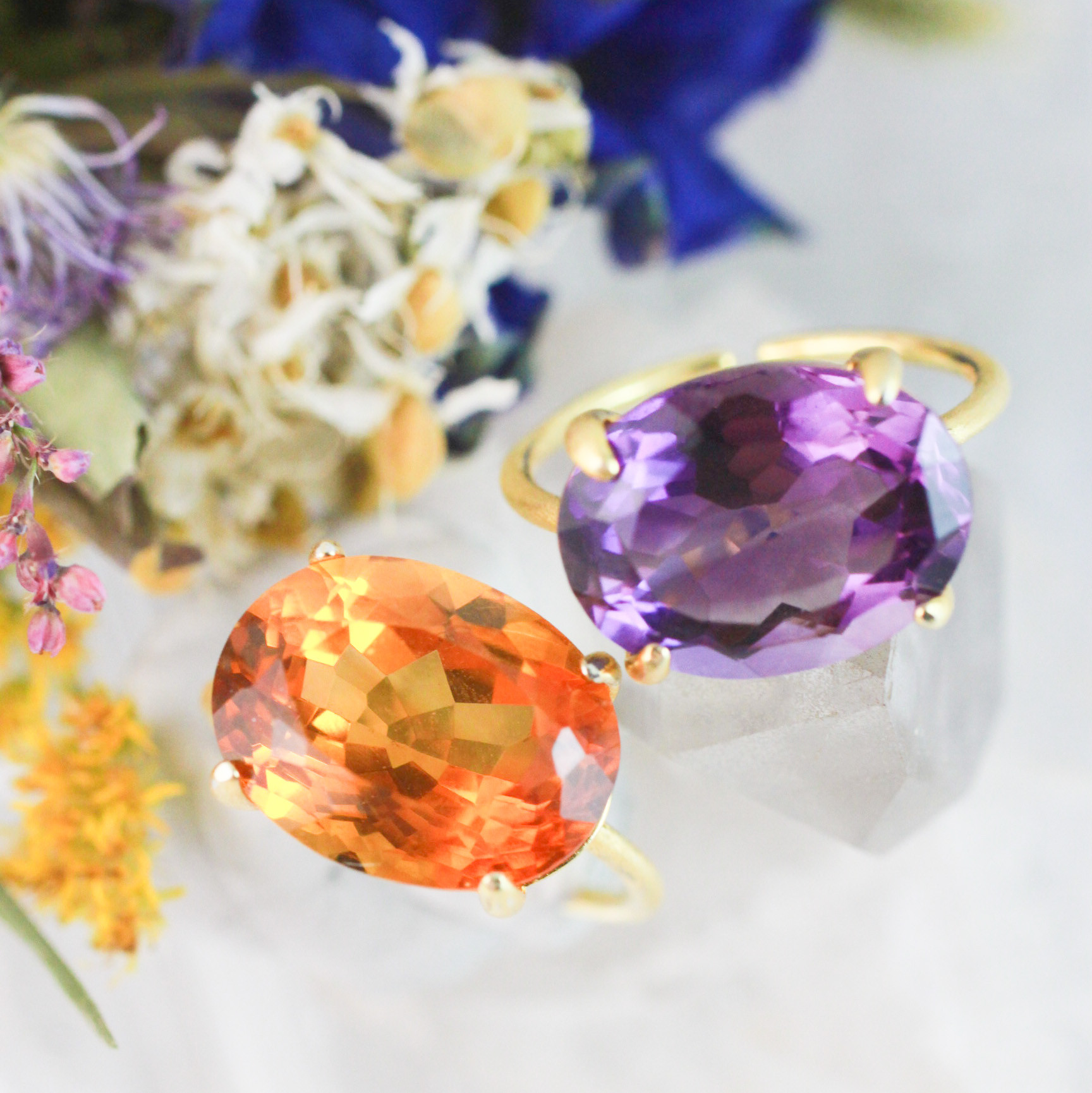 【年末年始特価】大粒 選べるリング（18kgp/フリーサイズ）