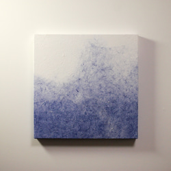 和紙 アートパネル：斑紋紙-4（hanmon-paper）/赤と白 その他アート