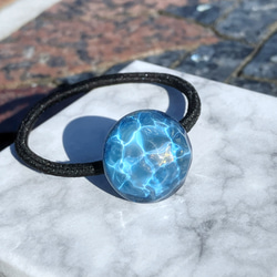 セール価格　グラスポニー　ガラスヘアゴム　ピンク系　水面 セール価格 グラスポニー ガラスヘアゴム ピンク系 水面