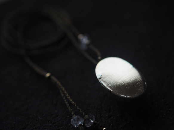 labradorite brass necklace (kotohogi) 12枚目の画像