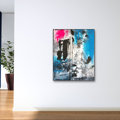 ファイブ / 抽象画 キャンバス 50×40㎝ 原画1点のみ モダンアート