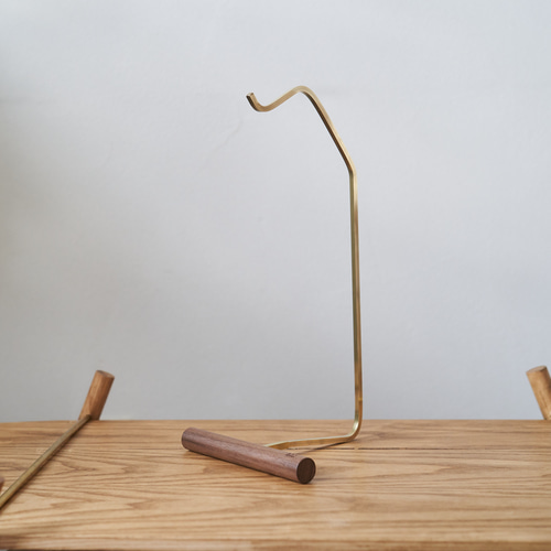 真鍮とウォールナット丸棒のランタンスタンド【GRANDE】 その他