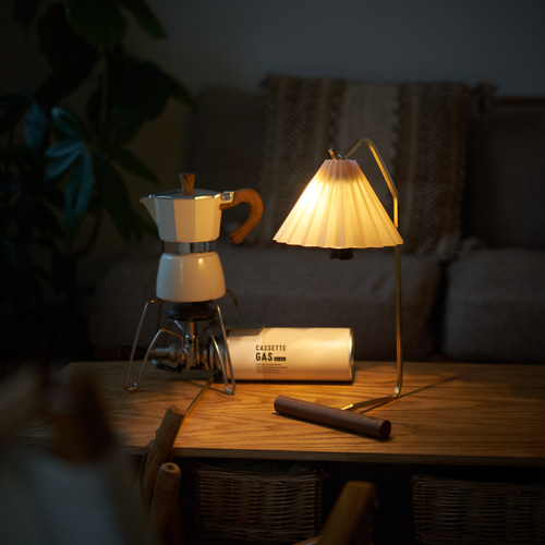 真鍮とウォールナット丸棒のランタンスタンド【GRANDE】 その他