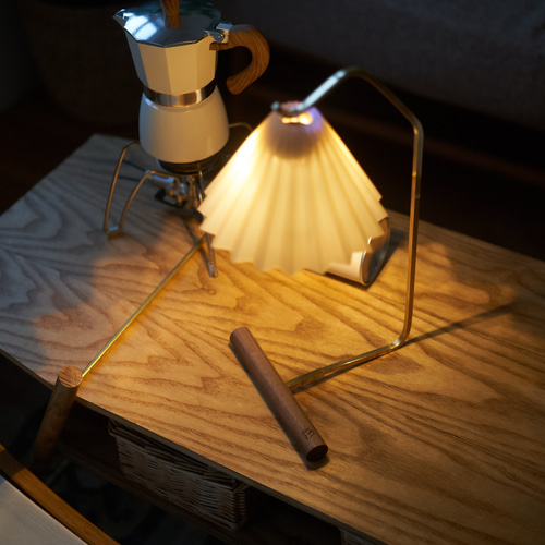 真鍮とウォールナット丸棒のランタンスタンド【GRANDE】 その他