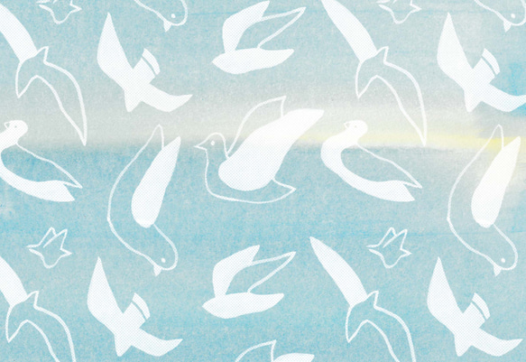 ポストカード5枚セット かもめ ポストカード tokyoparadise 通販