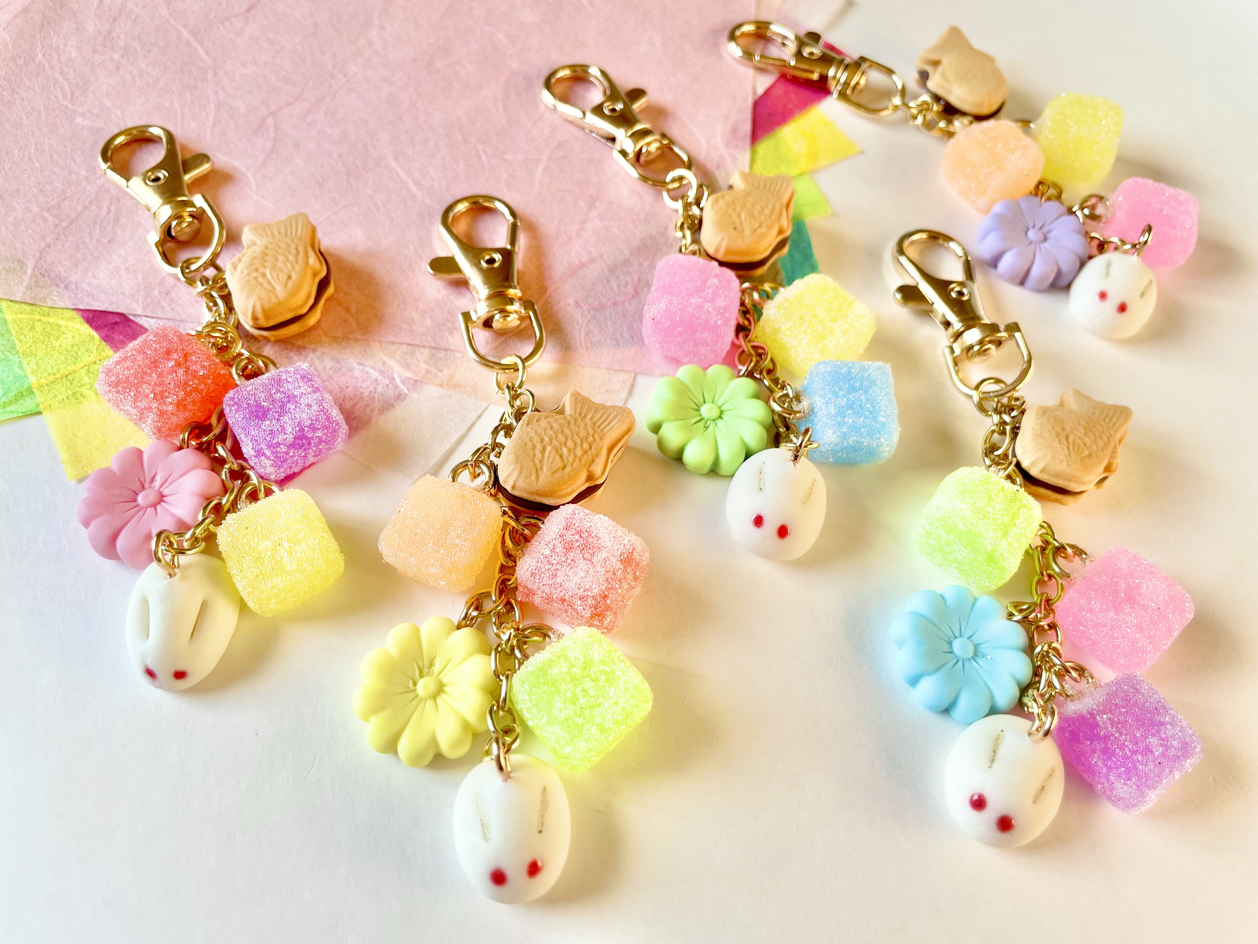 和菓子 キーホルダー / フェイクスイーツ その他アクセサリー