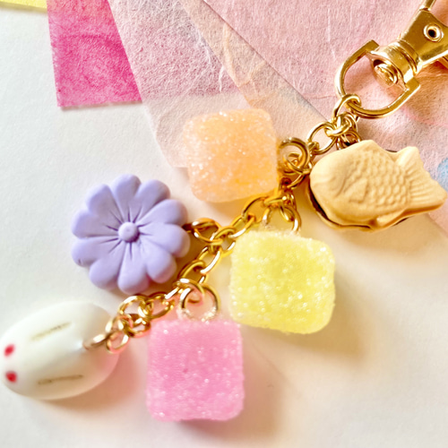 Myaa Sweets様　バッグチャーム　星座　姫おやつ　フェイクスイーツ Myaa Sweets様 姫おやつセット バッグチャーム フェイクスイーツ Myaa