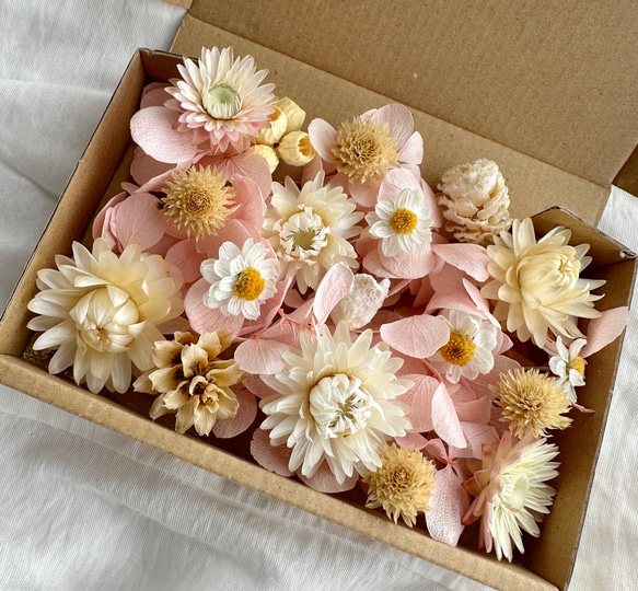 花材セット 花材詰め合わせ プリザーブドフラワー ドライフラワー