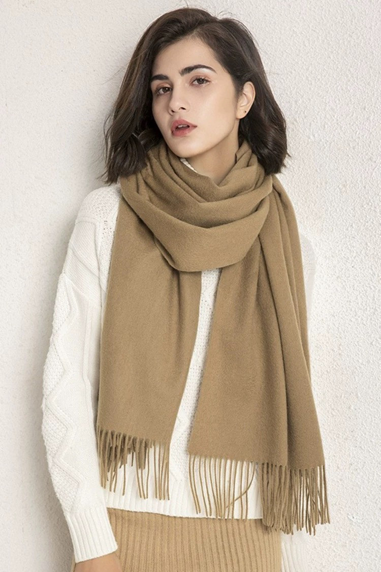 スヌード冬 ネックウォーマー スヌード マフラー レディ ストール カシミヤ100% 内モンゴル製 世界最高のカシミヤ