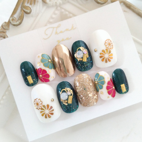 和装ネイルチップ 7822b52970cd3dc385e1013136d221