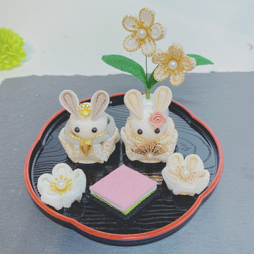 つまみ細工 つまみ細工雛人形 雛人形 お雛様 雛飾り ひなまつり