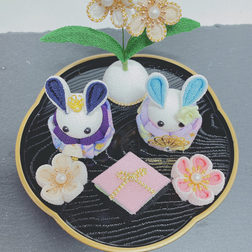 つまみ細工 つまみ細工雛人形 雛人形 雛飾り お雛様 ひなまつり