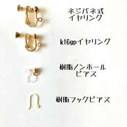 いちごのイヤリング／ピアス　金具変更可☆ 10枚目の画像